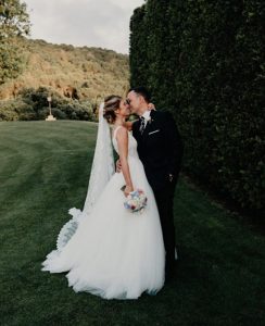 laura escances vestido de novia