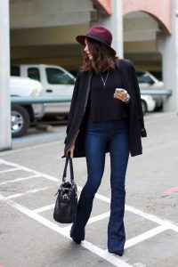 pantalones de campana