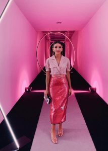 lovely pepa falda midi